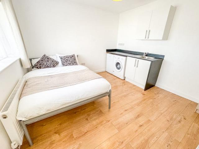 Large Private Studio Bathroom + Kitchenette ✅