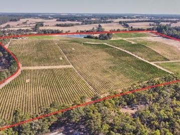 Large rural holding in the Margaret River hinterland