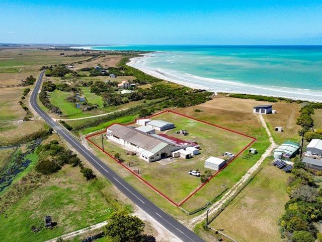 Large Scale Coastal Shedding with Exceptional Potential