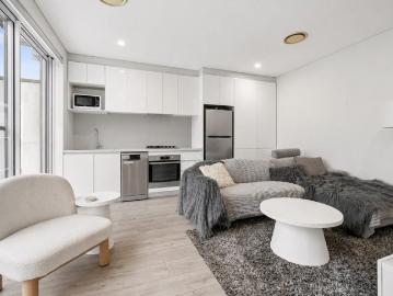 Large, split level 1 bedroom plus study