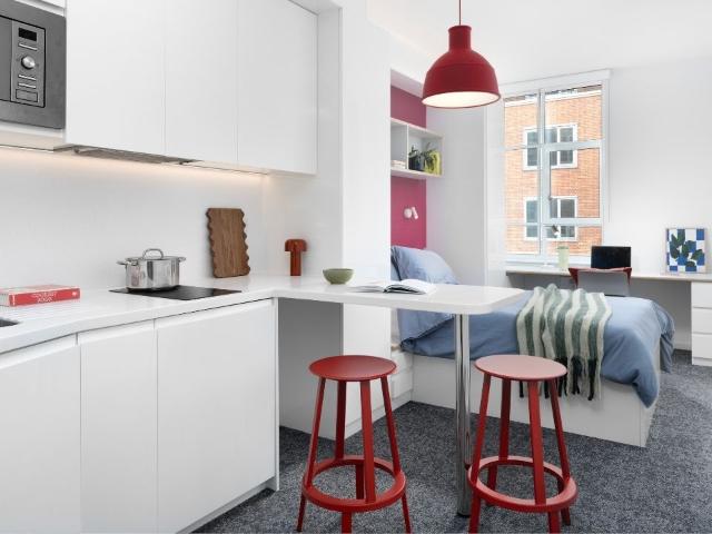Large Studio to let at Scape Bloomsbury, Woburn Place, Camden, London, WC1H 0NH | Accommodation for Students