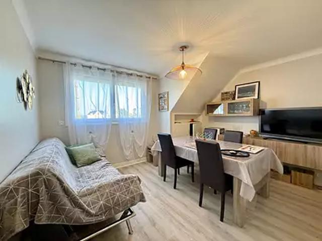 Larmor Plage 56260 Achat / Vente appartement 3 pièces t3 au dernier étage parking