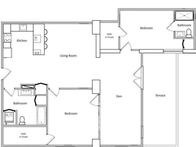 Laros Lofts 2 Bedroom Apartment for Rent at 650 E North St, Bethlehem, PA 18018