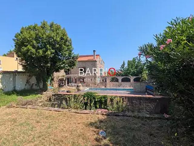 Laroque des Albères 66740 Achat / Vente maison 11 pièces t11 piscine terrasse