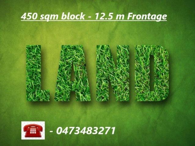 Last opportunity to build your dream home! Contact 0473483271 Today