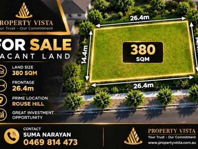 Last Block Left with 26.4meter Frontage! Contact 0469 814 473