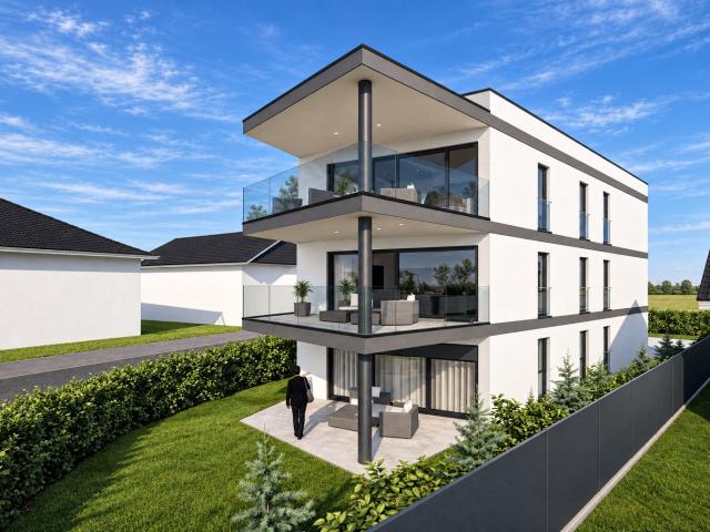 LAST 4,5 NEUE ZIMMER – 118 m² + Balkon – Bau September 2026 – Bulle