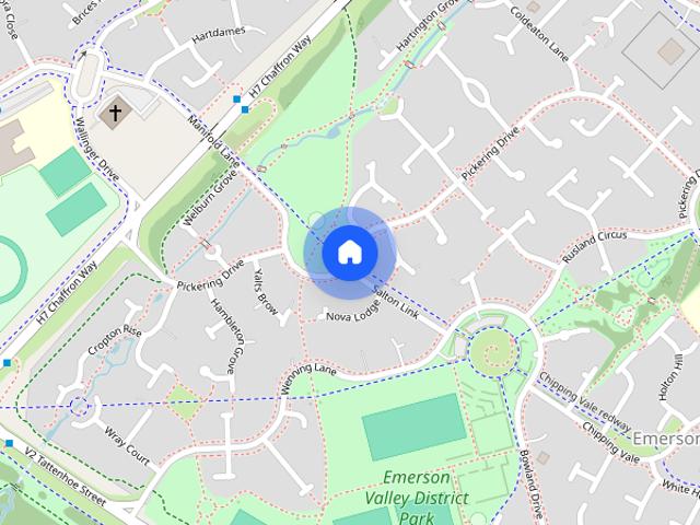 Lastingham Grove, Emerson Valley, Milton Keynes, MK4