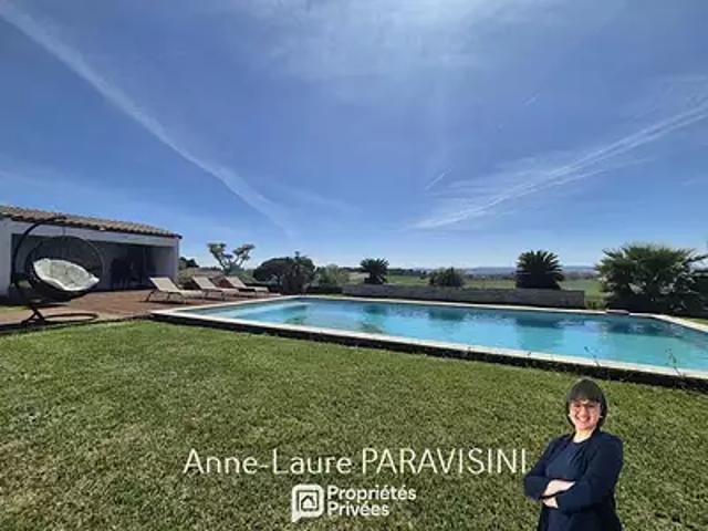 Lasbordes 11400 Achat / Vente maison 9 pièces t9 piscine jardin