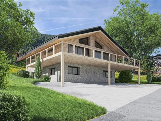 Verwirklichen Sie Ihre Träume Chalet zu bauen in Hauptwohnsitz 6 pces Hälfte