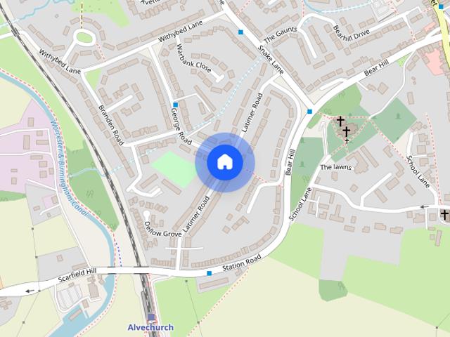 Latimer Road, Alvechurch, Birmingham, Worcestershire, B48