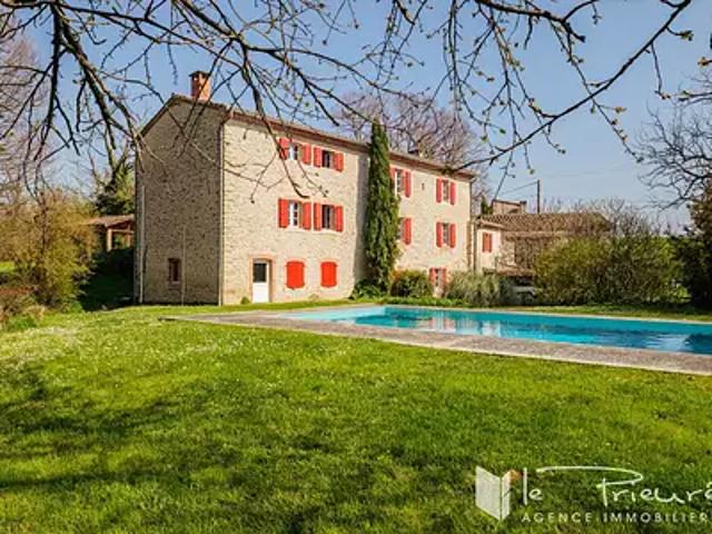 Lautrec 81440 Achat / Vente maison 9 pièces t9 piscine cave