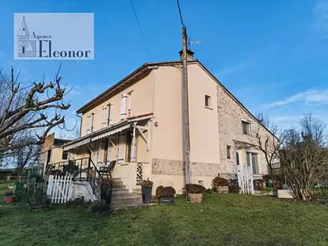 Lauzun 47410 Achat / Vente maison 7 pièces t7 terrasse parking