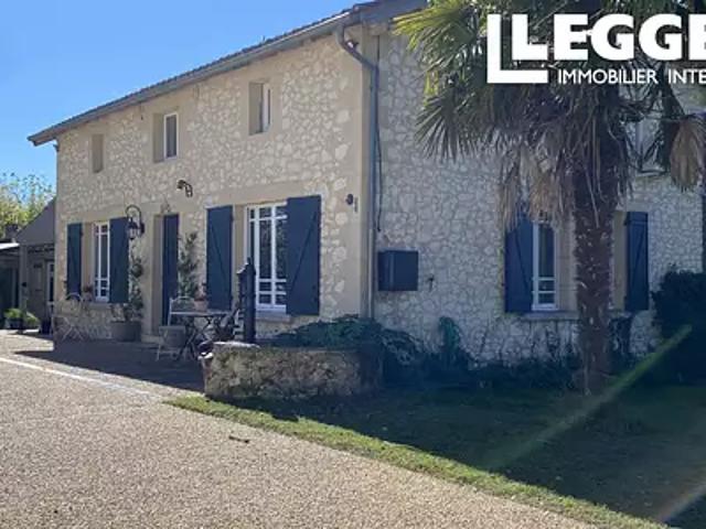 Lauzun 47410 Achat / Vente maison 8 pièces t8 piscine jardin