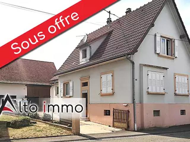 Laubach 67580 Achat / Vente maison 4 pièces t4 jardin