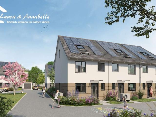 Laura & Annabelle: Familienfreundliches Reihenhaus mit Keller im Neubauprojekt in Alt Meschenich