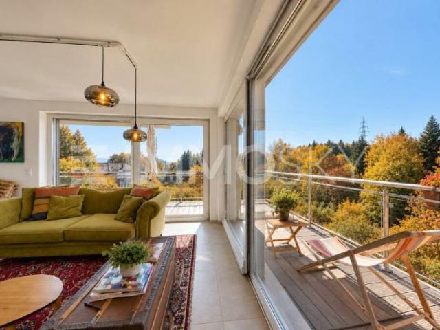 Lausanne: Magnifique 4.5 pièces avec grand balcon et vue sur la forêt