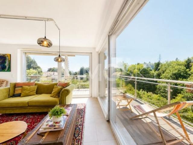 Lausanne: Magnifique 4.5 pièces avec grand balcon et vue sur la forêt