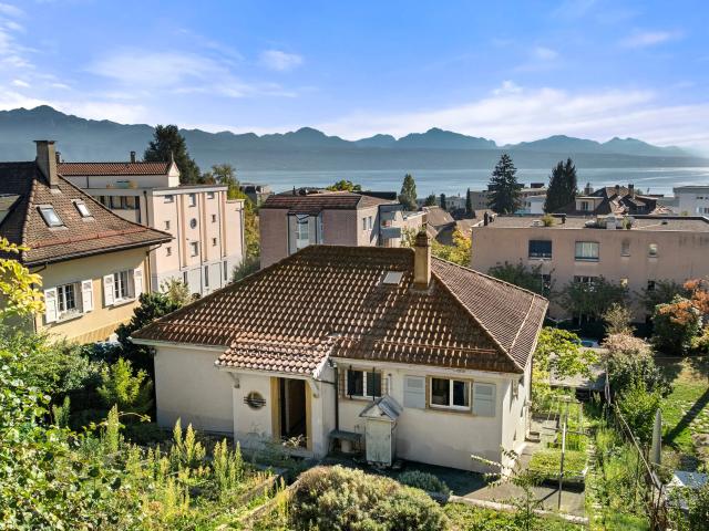 Lausanne Sous Gare – Charmante Villa mit Expansionspotenzial
