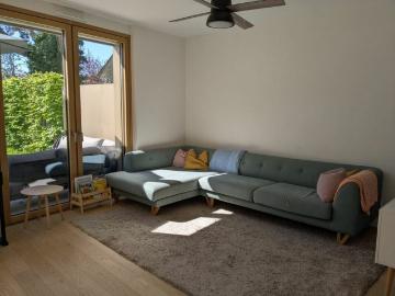 Lausanne: Superb 5.5 room family semi detached villa with garden