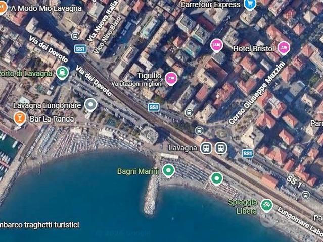 Lavagna trilocale arredato e ristrutturato