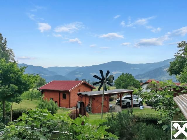 Lavamünd: Sonniges Grundstück mit Gartenhaus, Swim Spa, Carport und vielen Extras!