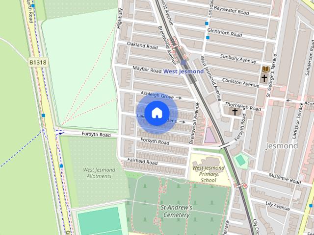Lavender Gardens, Newcastle Upon Tyne, NE2
