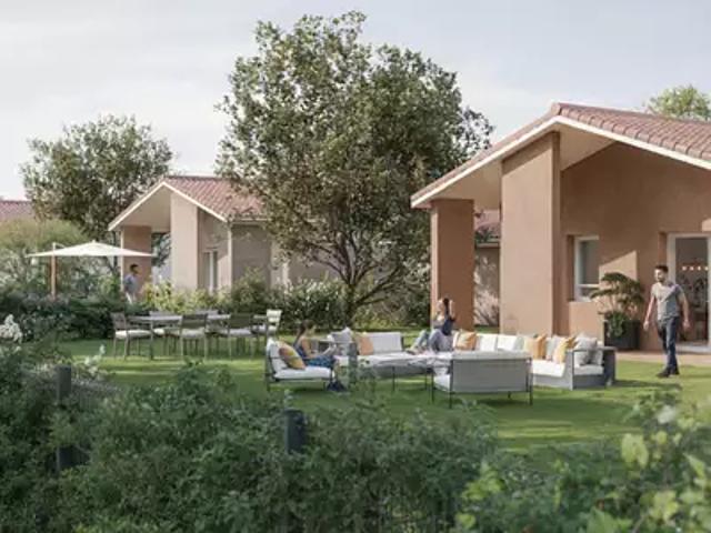 Lavernose Lacasse 31410 Achat / Vente appartement neuf 3 pièces t3 jardin terrasse