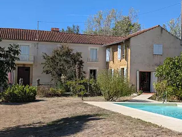 Laveraët 32230 Achat / Vente maison 6 pièces t6 piscine