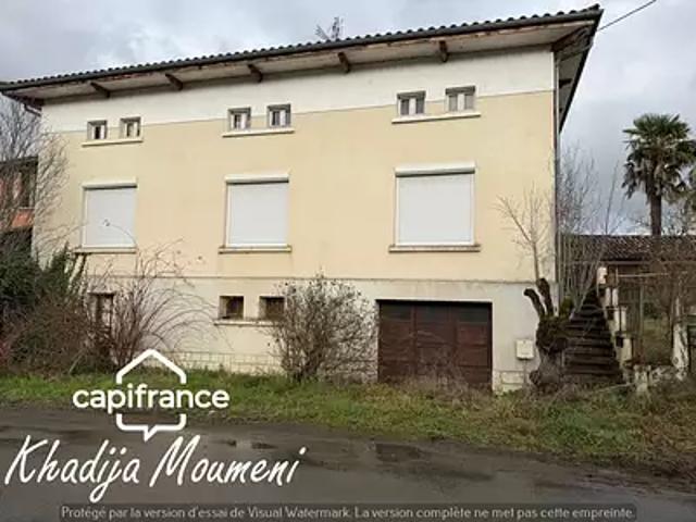 Lavergne 47800 Achat / Vente maison 4 pièces t4 jardin terrasse