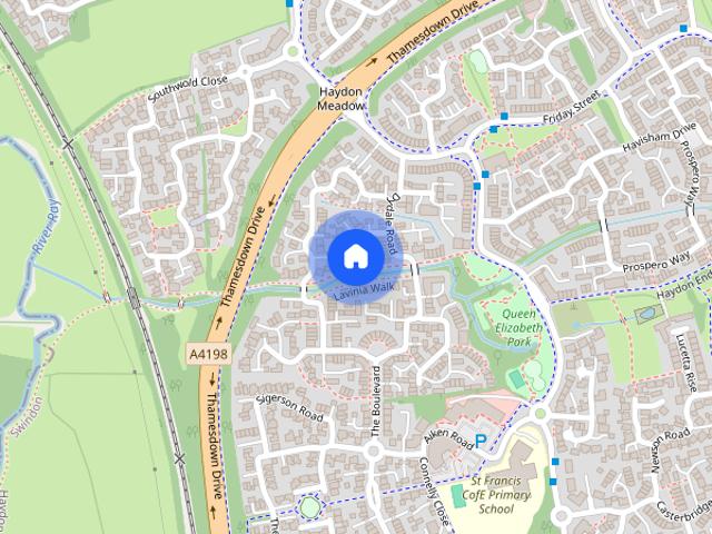 Lavinia Walk, Taw Hill, Swindon, Wiltshire, SN25