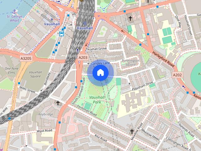 Lawn Lane, Vauxhall, London, SW8