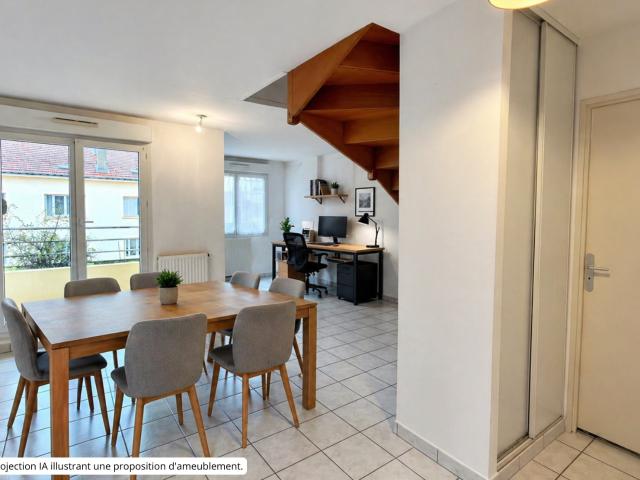LAXOU Émile Zola T3 en Duplex Piscine privative