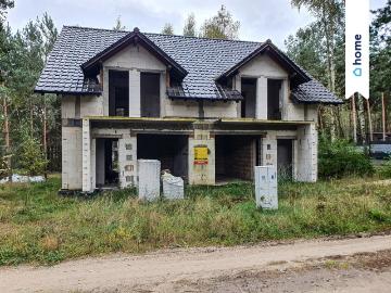 Dom bliźniak z garażem i ogrodem nad jeziorem