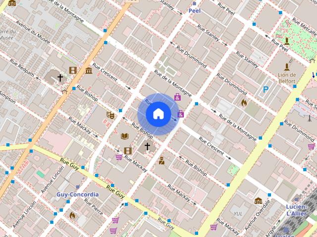 Le 1420 Crescent | 1420 Rue Crescent, Montreal