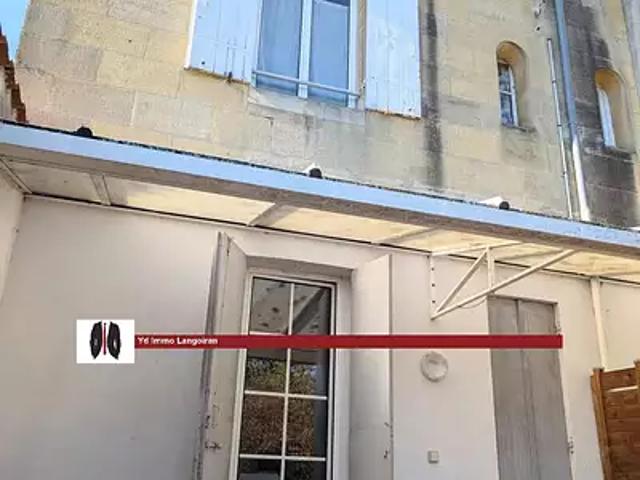 Le Tourne 33550 Achat / Vente maison 4 pièces t4