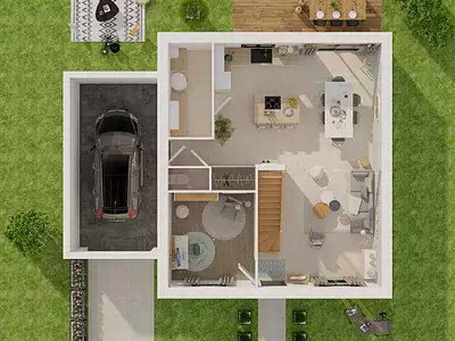 Le Tremblay sur Mauldre 78490 Programme neuf maison neuf à vendre 5 pièces