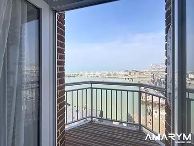 Le Tréport 76470 Achat / Vente appartement 3 pièces t3 au dernier étage