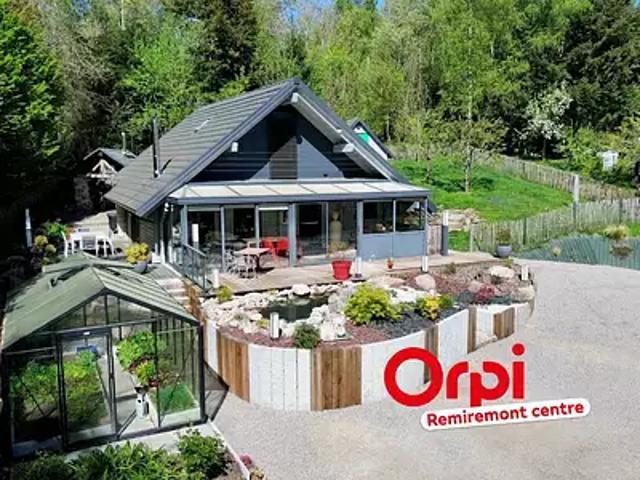 Le Val d'Ajol 88340 Achat / Vente maison 4 pièces t4 jardin terrasse