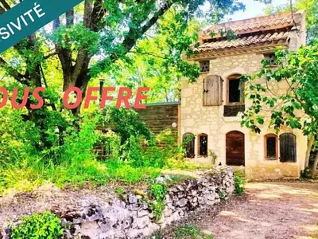 Le Verdier 81140 Achat / Vente maison 3 pièces t3 terrasse parking