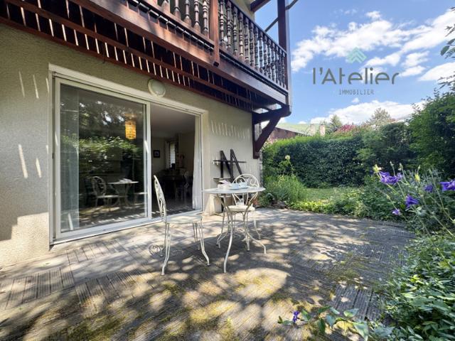 « LE BALCON DES ROSES » Maison T4 duplex + studio avec jardi