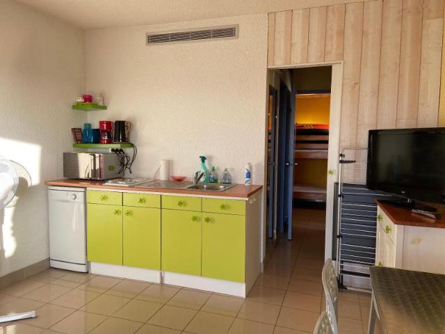 Le Barcarès Studio cabine 4 personnes résidence de tourisme location de vacances ! Groupement Immobilier 66