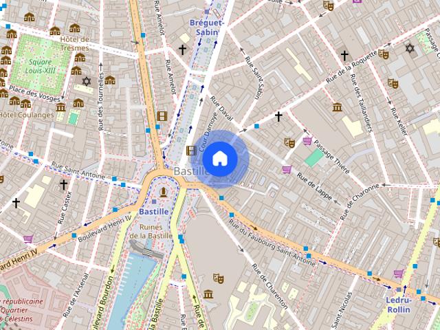 Le Bastille Single Room 309