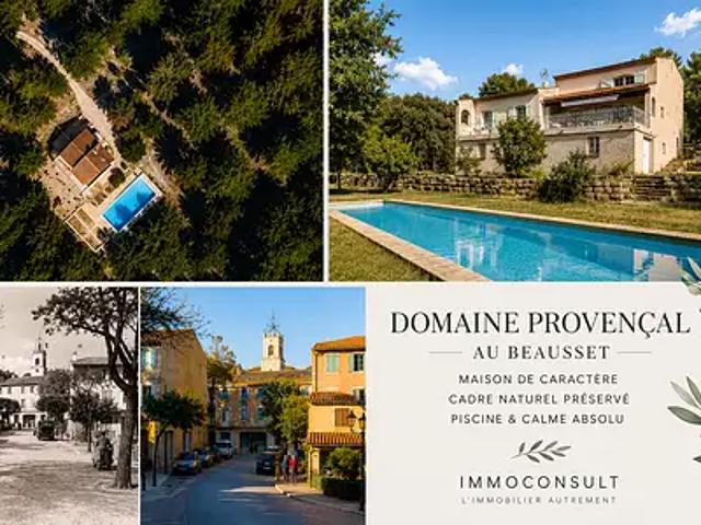 Le Beausset 83330 Achat / Vente maison 4 pièces t4 piscine jardin