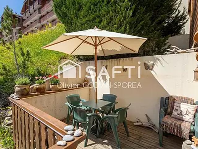 Le Biot 74430 Achat / Vente appartement 2 pièces t2 terrasse balcon
