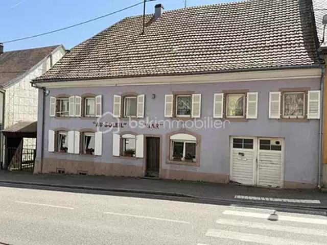 Le Bonhomme 68650 Achat / Vente maison 13 pièces t13 terrasse cave