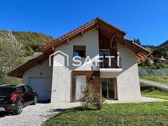Le Bouchet Mont Charvin 74230 Achat / Vente maison 5 pièces t5 terrasse balcon