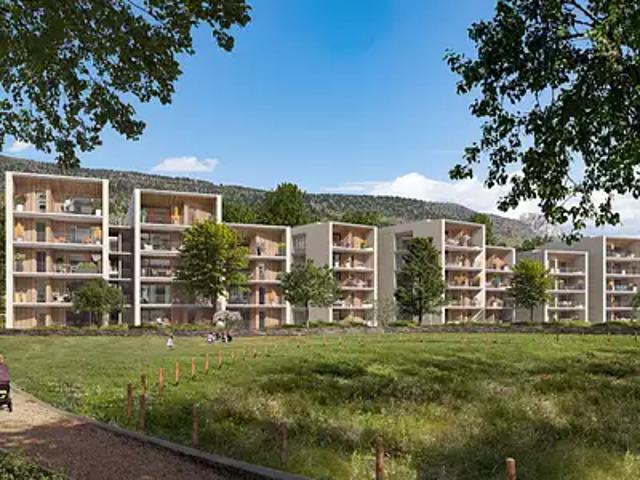 Le Bourget du Lac 73370 Programme neuf appartement neuf à vendre t3 BBC Pinel