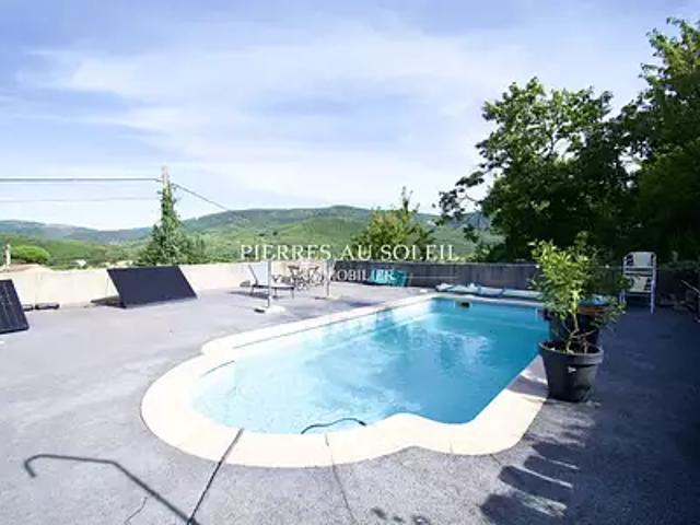 Le Bousquet d'Orb 34260 Achat / Vente maison 5 pièces t5 piscine parking