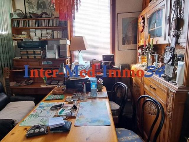 Le Cap d'Agde 34300 face à l'ile des Marinas Vente en Viager occupé d'un Appartement de 2 pièces avec parking privatif